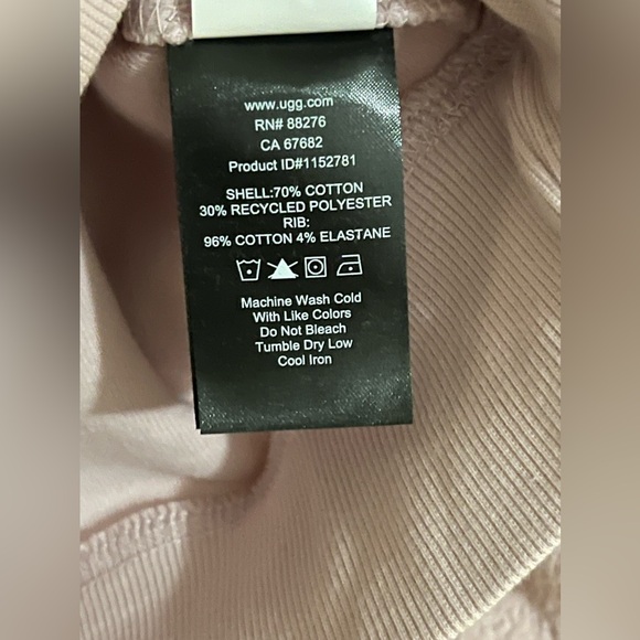 UGG women’s Stephny Mixed Hoodie- Size:S - Picture 6 of 7